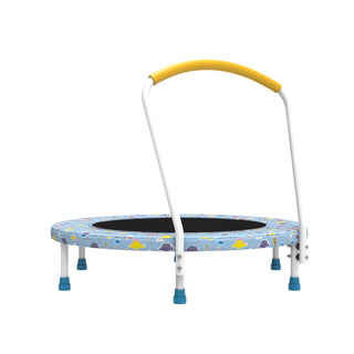 36inch Mini Trampoline for Kids Ages 1-6 Indoor Outdoor Trampoline with Handle Fun for Kids Dweva