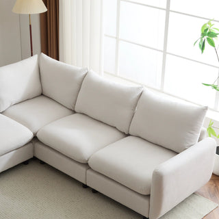 L Shaped Modular Free Combination Sectional Sofa Dweva