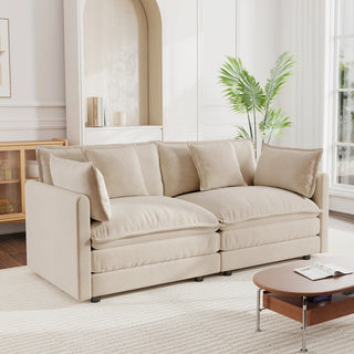 Harmony Luxury Deep-Seat Cloud Couch Dweva