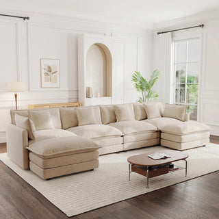 Harmony Luxury Deep-Seat Cloud Couch Dweva