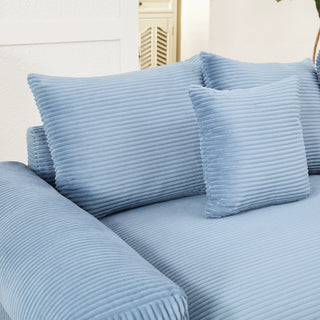 Velora Cloud Modular Sofa - Blue