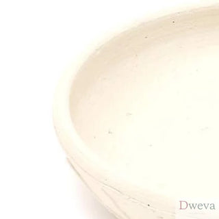 Murran Embossed Terracotta Fruit Bowl (Small) Dweva