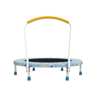 36inch Mini Trampoline for Kids Ages 1-6 Indoor Outdoor Trampoline with Handle Fun for Kids Dweva