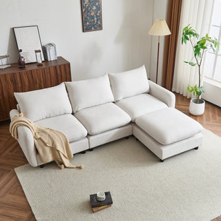 L Shaped Modular Free Combination Sectional Sofa Dweva