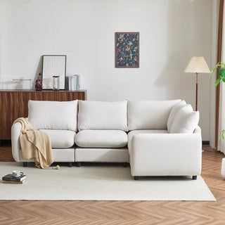 L Shaped Modular Free Combination Sectional Sofa Dweva
