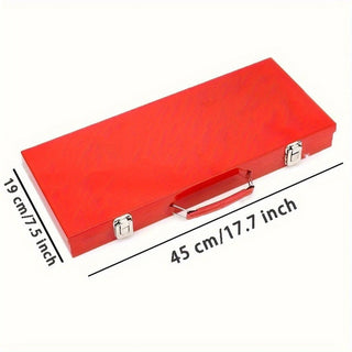 35pcs 1/2" lmpact Socket Set Cr-V Steel Drive Deep 6Point Socket Tool Set 8-32mm Metric Socket WrenchSet with Size Marking for Automotive Repair High Torque Dweva