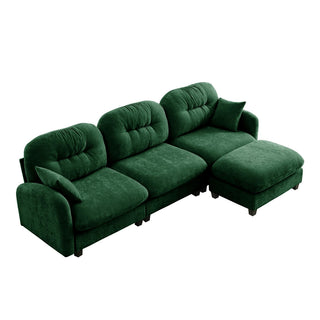 Mira Sofa With Ottoman Dweva