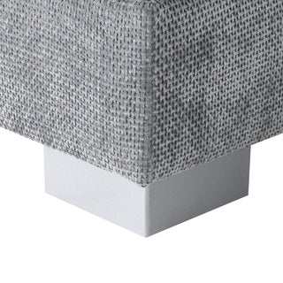 Seren 96" Chenille Cloud Sectional Sofa Dweva
