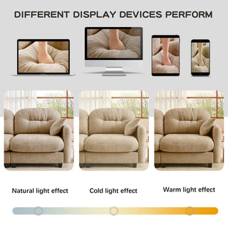 Loveseat Cloud Sectional Couches Dweva