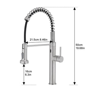 Touchless Kitchen Faucet,Hands Free Automatic Smart Kitchen Faucet Dweva