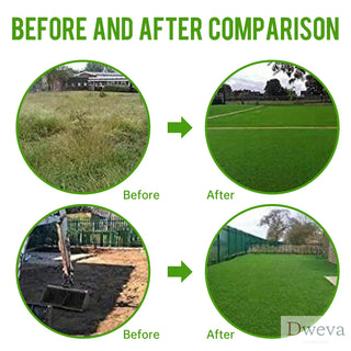 3FT*16FT Artificial turf, professional dog mat large turf outdoor carpet terrace pet lawn, artificial carpet with drainage holes (Grass height 0.78 inches/2cm) Dweva