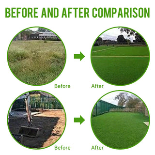 3FT *32FT Artificial turf, professional dog mat large turf outdoor carpet terrace pet lawn, artificial carpet with drainage holes(Grass height 0.78 inches/2cm) Dweva