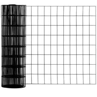 36inch x 50ft Black Vinyl Coated Hardware Cloth 2" X 3" 16Ga Welded Wire Mesh fence, PVC Coated Welded Chicken Wire Fencing, Metal Garden Plant Fencing, for Chicken Coop and Home Improvement Dweva