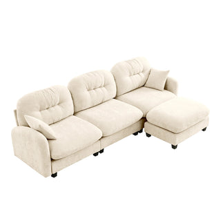 Mira Sofa With Ottoman Dweva