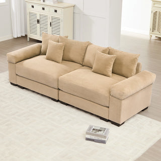 Velora Cloud Modular Sofa - Camel