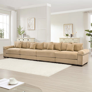 Velora Cloud Modular Sofa - Camel