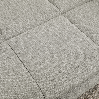 Soft and comfortable pet bed for big and oversized dogs, durable elevated dog sofa bed, comfortable dog sofa, modern and fashionable linen fabric dog sofa-Beige Dweva