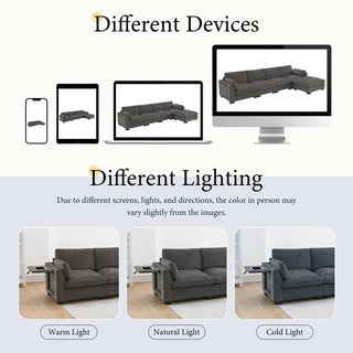 130" Modular Sectional Sofa Dweva