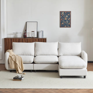 L Shaped Modular Free Combination Sectional Sofa Dweva