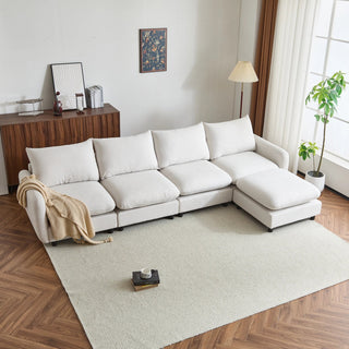 L Shaped Modular Free Combination Sectional Sofa Dweva