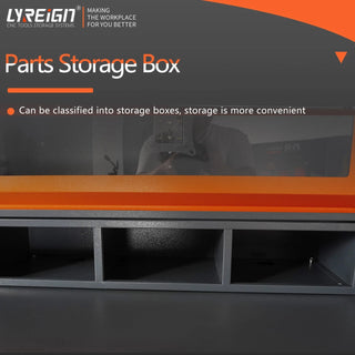 Extra large mobile computer cabinet suitable for up to 32-inch monitors Dweva