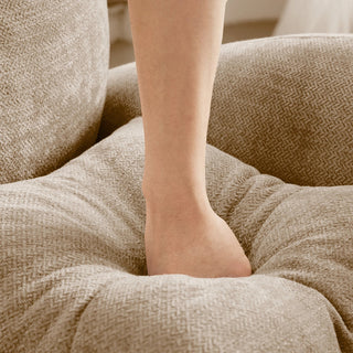 Mira Loveseat With Ottoman Dweva