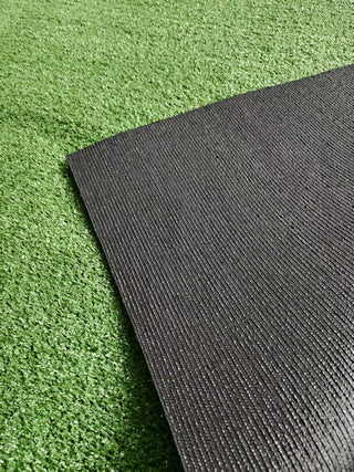 3ft x 16ft Premium Artificial Turf Mat with Drainage Holes. Thick Fake Grass with Rubber Backing, Ideal for Indoor/Outdoor Pet Areas, Garden, Lawn, Patio & Balcony Decor(Grass height 0.6 inches/1.5cm) Dweva