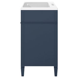 30'' Bathroom Vanity with Top Sink, Modern Bathroom Storage Cabinet with 2 Drawers and a Tip-out Drawer, Single Sink Bathroom Vanity (Same as SW000122AAC-1) Dweva