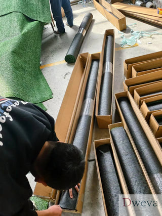 3FT*16FT Artificial turf, professional dog mat large turf outdoor carpet terrace pet lawn, artificial carpet with drainage holes (Grass height 0.78 inches/2cm) Dweva