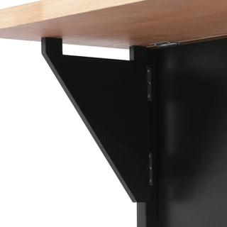 K&K 56.5'' Kitchen Island with Drop Leaf, Power Outlet, Embossed Vertical Stripe Rolling Kitchen Cart on Wheels with 4 Doors , 5 Deep Drawers and Adjustable Shelves, for Kitchen, Dining Room, Black Dweva