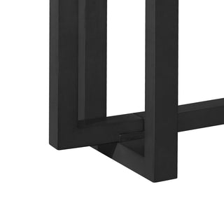 59" Narrow Console Table - MDF Entryway Sofa Table for Hallway, Living Room, Foyer with Space-Saving Design Dweva