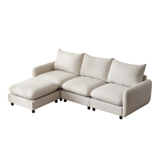 L Shaped Modular Free Combination Sectional Sofa Dweva