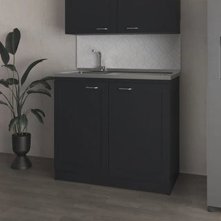 Montello Utility Sink, Kitchen, Black Dweva