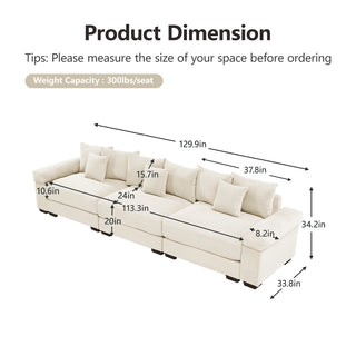 Velora Cloud Modular Sofa