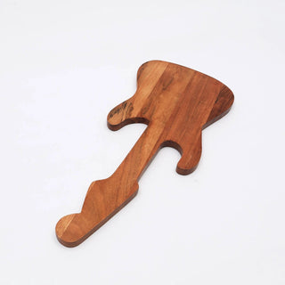 Wooden Platter - Guitar Shape Dweva