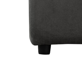 Haven 4-Piece Pineapple Fabric Modular Sectional Sofa Set Dweva