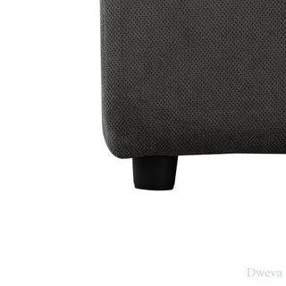 Haven 6-Piece Pineapple Fabric Modular Sectional Sofa Set Dweva