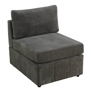 Haven 6-Piece Pineapple Fabric Modular Sectional Sofa Set Dweva