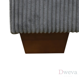 Haven 7-Piece Corduroy Modular Sectional Sofa Set Dweva