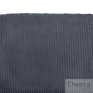 Haven 7-Piece Corduroy Modular Sectional Sofa Set Dweva