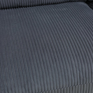 Haven 7-Piece Corduroy Modular Sectional Sofa Set Dweva