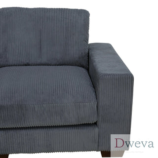 Haven 7-Piece Corduroy Modular Sectional Sofa Set Dweva