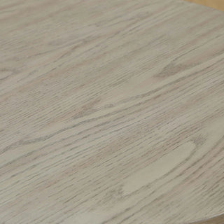 Walnut MDF and Oak Living Room Side Table Karo Home