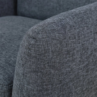 Kendall Tufted Linen Loveseat Dweva