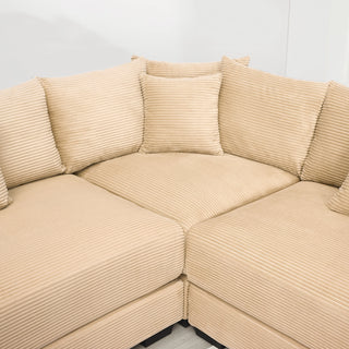 Velora Cloud Modular Sofa - Camel
