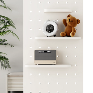 Wall Mounted Full Length Mirror, Full Body Mirror with Shelf, Full Body Mirror with Hook Wall Mounted Mirror with Multifunctional Design Panel, Bedroom/Living Room/Entrance White(47.6*15.7in) Dweva