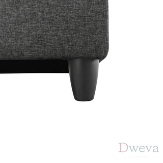 Vetra 3-Piece Linen Sectional Sofa Set Dweva