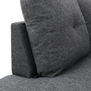 Vetra 3-Piece Linen Sectional Sofa Set Dweva