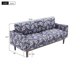 Modern Style Loveseat Sofa 75.75" Sofa Dweva