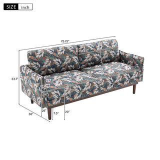 Modern Style Loveseat Sofa 75.75" Sofa Dweva